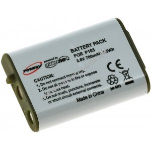 Batteri til Panasonic KX-TCA255