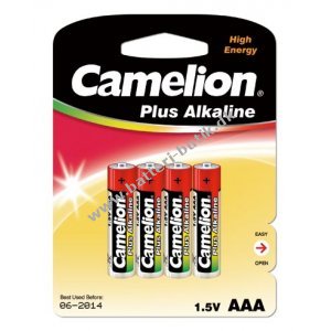 batteri Camelion Typ AAA 4er Blister