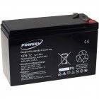 Powery Bly-Gel Batteri til UPS APC Power Saving Back-UPS BE550G-GR 9Ah 12V