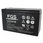 Batteri til Svvefly FGS 12FGH36 FGC20902 High Rate Blybatteri 12V 9Ah